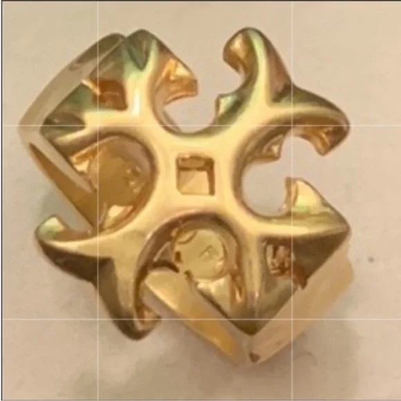 Tory Burch gold Roxanne logo Ring - Picture 4 of 8